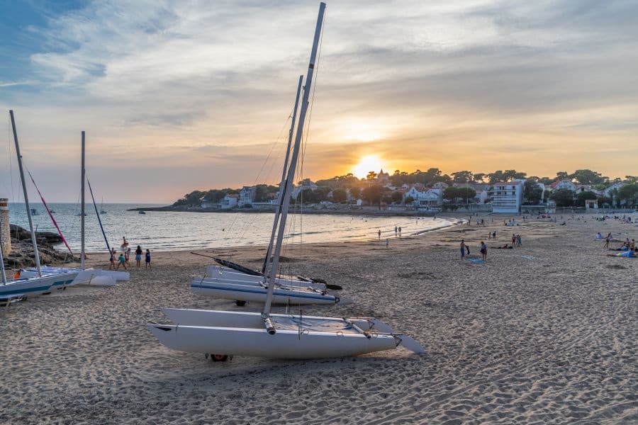 plage saint palais sur mer